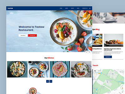 Tastew bootstrap business css food business html5 responsive template