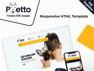 Petto bootstrap css donation html5 responsive template