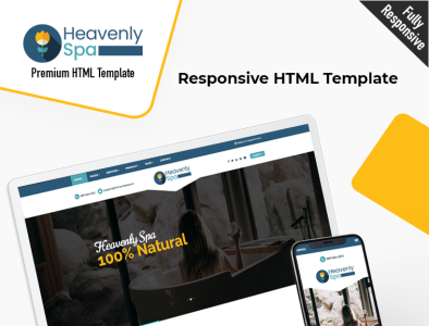 Heavenly bootstrap business css heavenly html5 responsive saloon spa template