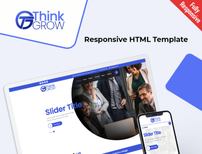 Thinkgrow agency bootstrap business css html5 responsive template web agency
