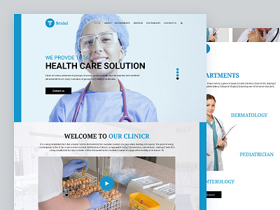 Bridal bootstrap clinic css health care hospital html5 responsive template