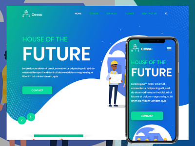 Cessu architect architecture bootstrap business css html5 responsive template