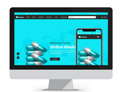 Medion blog bootstrap clinic hospital html5 medical responsive shop template