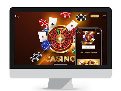 CS bootstrap casino entertainment gambling games html5 responsive template