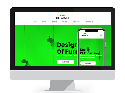 Limelight architectural bootstrap creative furniture html5 product responsive template website