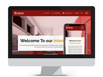 Basco agency architecture bootstrap css design furniture html5 responsive template