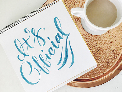 Taking my branding biz full-time! handlettering lettering news swashery