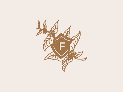 FCL badge branding coffee identity illustration logo mark shield