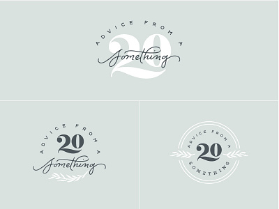 A20S Logos 20 branding fern handlettering identity lettering ligature logo logotype script something