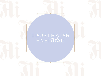 Illustrator Essentials ✨ adobe branding identity illustrator lettering ligatures logo typography