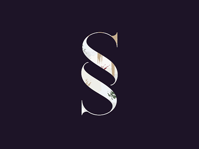 Speaking of Space - Mark ✨ branding brushstrokes identity logo mark monogram pattern ss