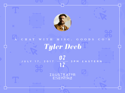 A Chat with Tyler Deeb ✨ branding iconography icons identity illustrator lettering logo logotype pattern vector