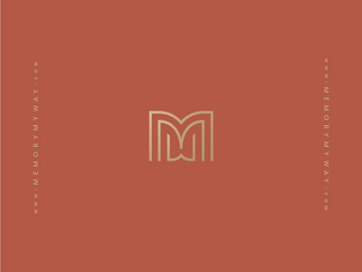 The MMW Monogram ✨ art deco book branding gatsby gold identity logo mark mmw monogram