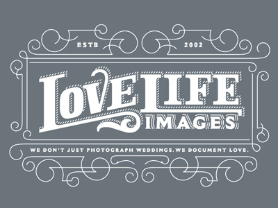 Lovin' Life branding business card identity logo stationery