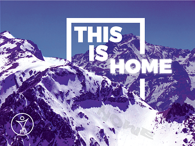 Destiny | Secondary Branding Element border home image mountain photography shapes tagline text weaving