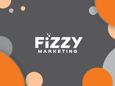 Fizzy Marketing advertising agency bubble bubbles circles fizz fizzy marketing orange rounds