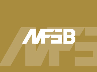 MFSB | Archive Day 3 blocky gold golden logotype mf mfsb monogram sb typography