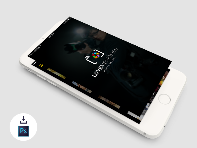 Love Memories Photo album app by UX Superior on Dribbble