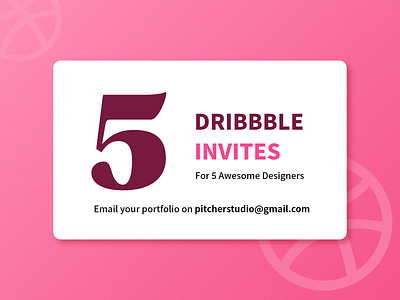 Dribbble Invite design dribbble dribbble invite illustration mobile app