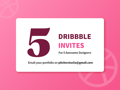 Dribbble Invite