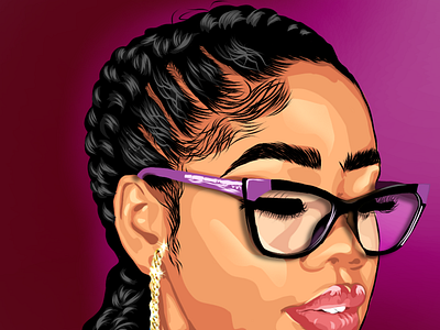 cartoon vector portrait design