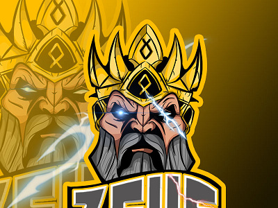 Zues Mascot  logo