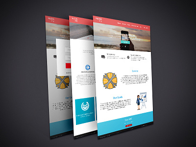 Sms City - Web Design Concept home page photoshop responsive design web design website