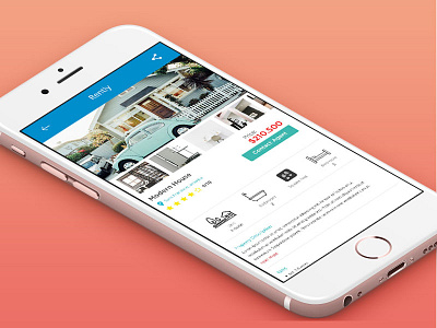 Rently Concept App aplication app design interface ios iphone photoshop ui ux