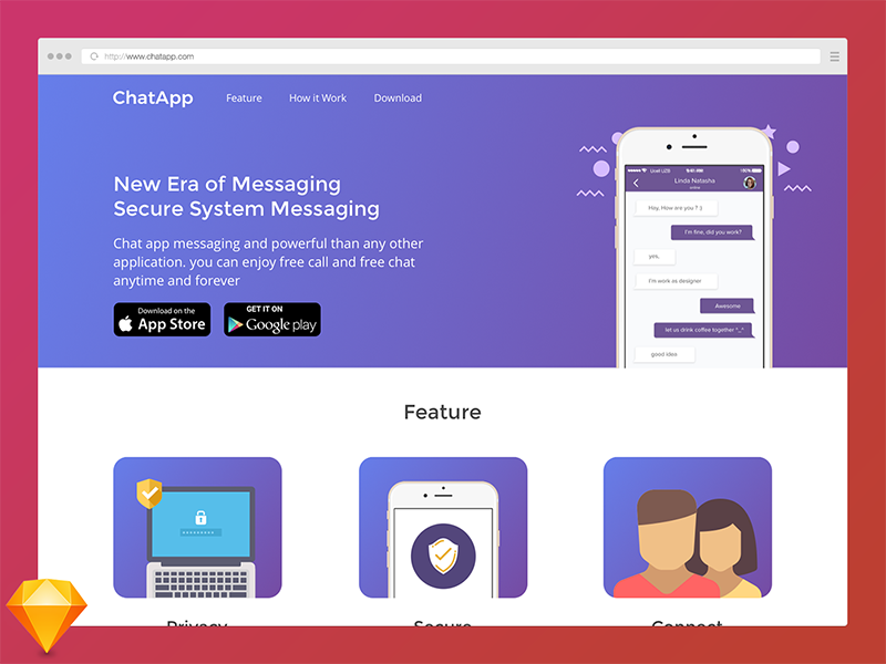 Chat app. A New era of messaging.