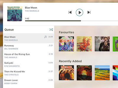Music Player audio audio player controls daily ui desktop mp3 mp3 player music music player