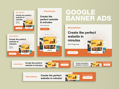 Google banner ad design