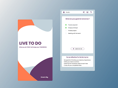 To-Do App app design mobile app design todo app ui uidesign vector