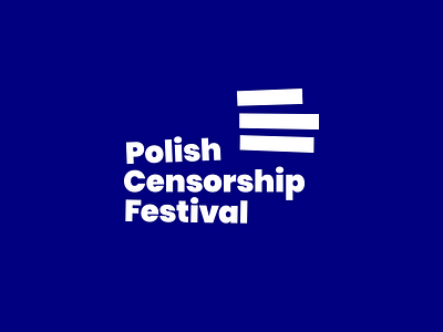 Polish Censorship Festival - Festiwal Polskiej Cenzury branding branding design censorship cenzura design festival festivals logo logo design logos logotype logotypes polska