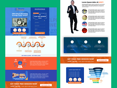 landing page design platform WIX design landing page unbounce design web web design wix website wordpress design
