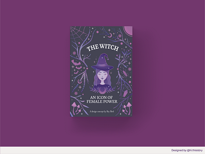 The Witch - dust jacket design