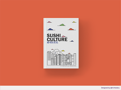 Sushi Culture - Book Cover and full spreads