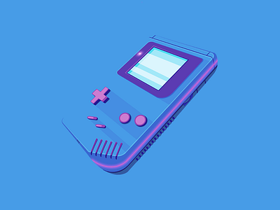 GAMEBOY 80s gameboy illustration nintendo nostalgia old retro vector vibes vintage