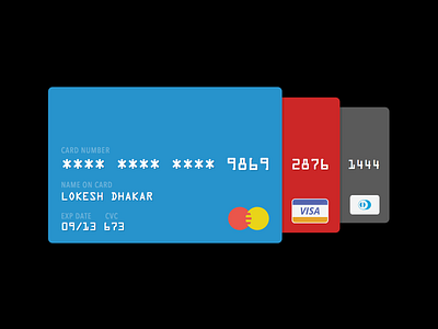 Daily UI 002 - Credit Card Checkout