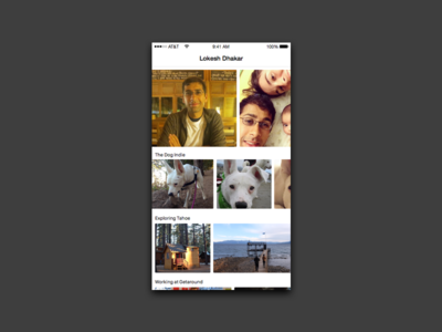 Daily UI 006 - User Profile