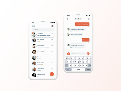 #DailyUI 013 Direct Messaging app chat dailyui dailyuichallenge design direct messaging ui