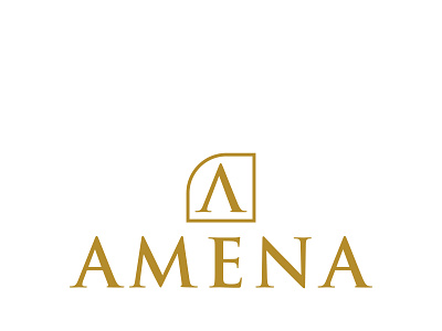 Amena branding design graphic design illustration logo typography