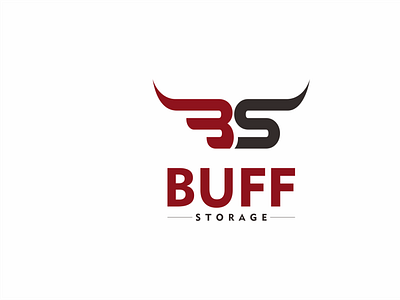 BUFF STORAGE LOGO buff logo buff logo design flat icon logo luxury minimal original simple logo vector