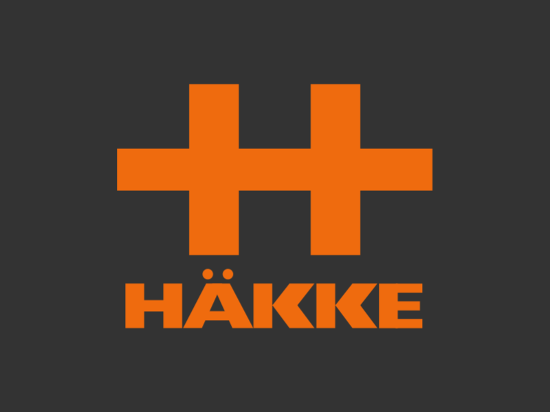 Häkke animated logo reveal
