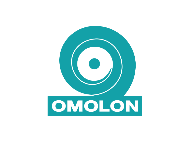 Omolon animated logo reveal