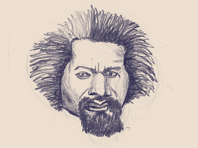 Frederick Douglass sketch frederick douglass historical figure sketch sketchbook zine
