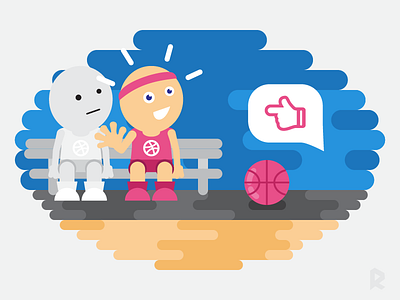 Dribbble Debut