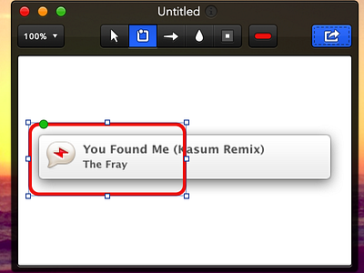Annotate for Mac - (multi)Shape tool annotate cloudapp drag and drop dropbox interface design mac os x share sharing ui