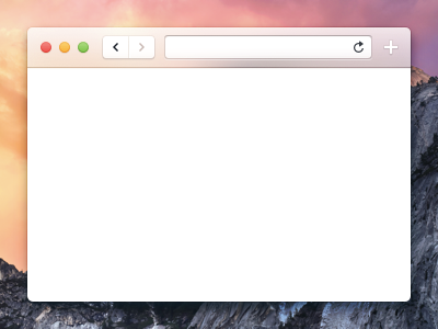 Yosemite Safari (Refined Text Input Field)