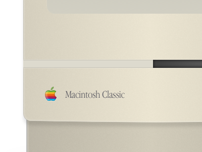 Macintosh Classic (WIP) icon sketch