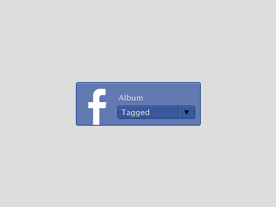 Facebook Dropdown Badge dropdown facebook photoshop ui elements